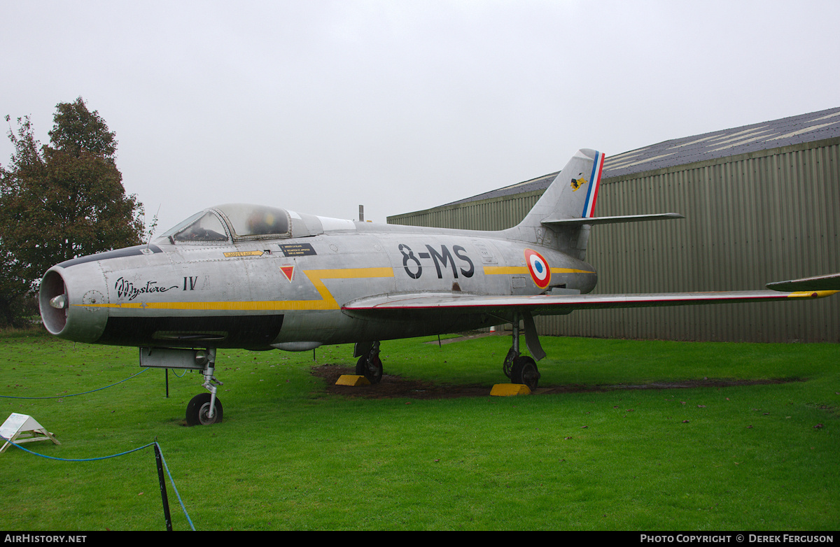 Aircraft Photo of 83 | Dassault MD-454 Mystere IV A | France - Air Force | AirHistory.net #687303