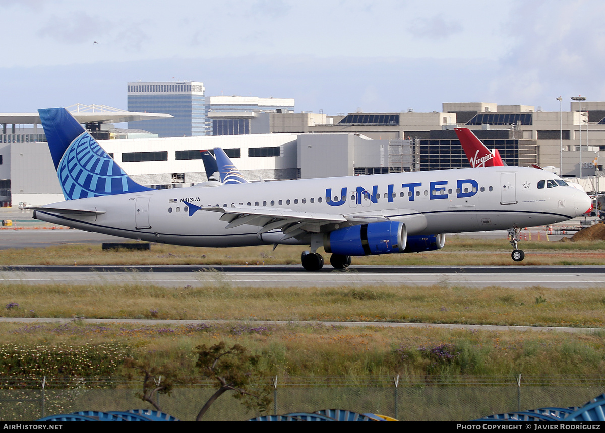 Aircraft Photo of N413UA | Airbus A320-232 | United Airlines | AirHistory.net #687315