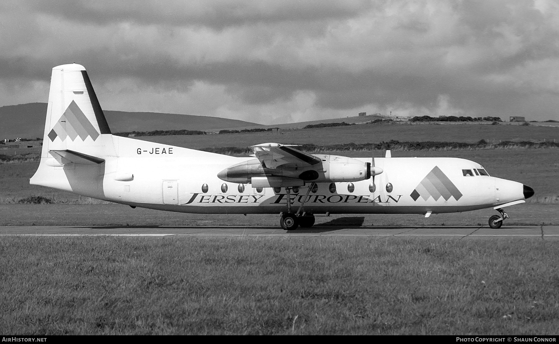 Aircraft Photo of G-JEAE | Fokker F27-500/RF Friendship | Jersey European Airways | AirHistory.net #687322