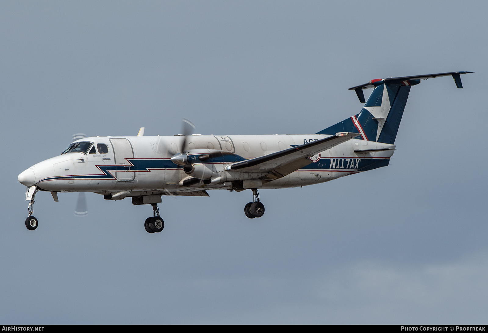 Aircraft Photo of N117AX | Beech 1900C-1 | Alaska Central Express - ACE | AirHistory.net #687335