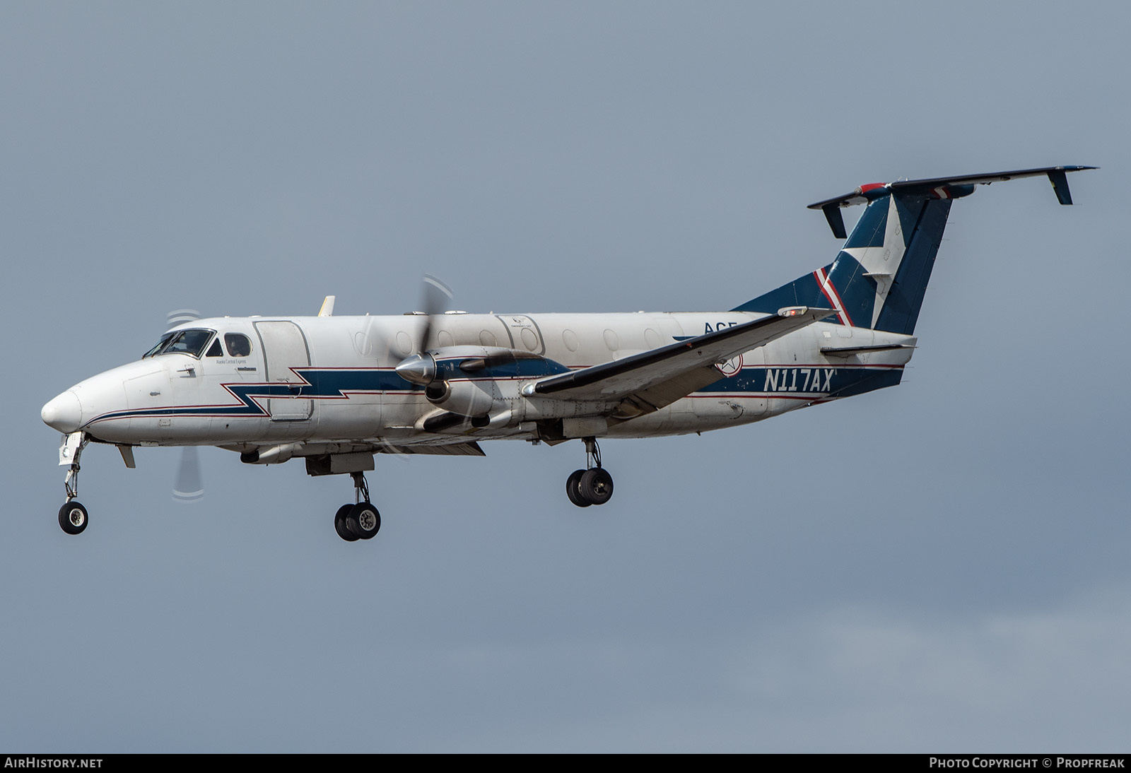 Aircraft Photo of N117AX | Beech 1900C-1 | ACE - Alaska Central Express | AirHistory.net #687335