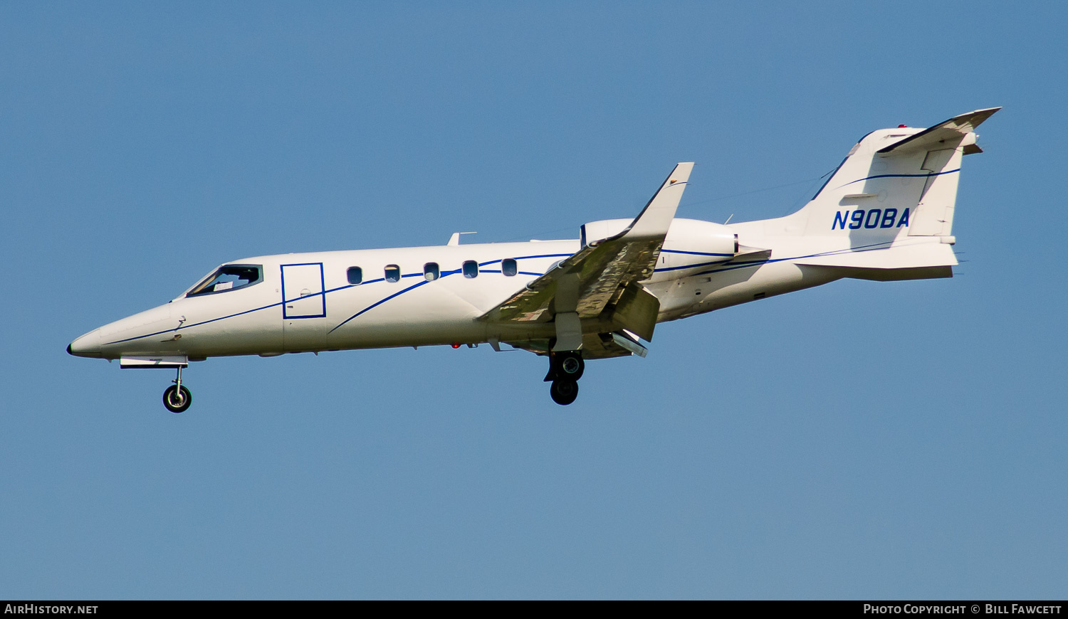 Aircraft Photo of N90BA | Learjet 31 | AirHistory.net #687349
