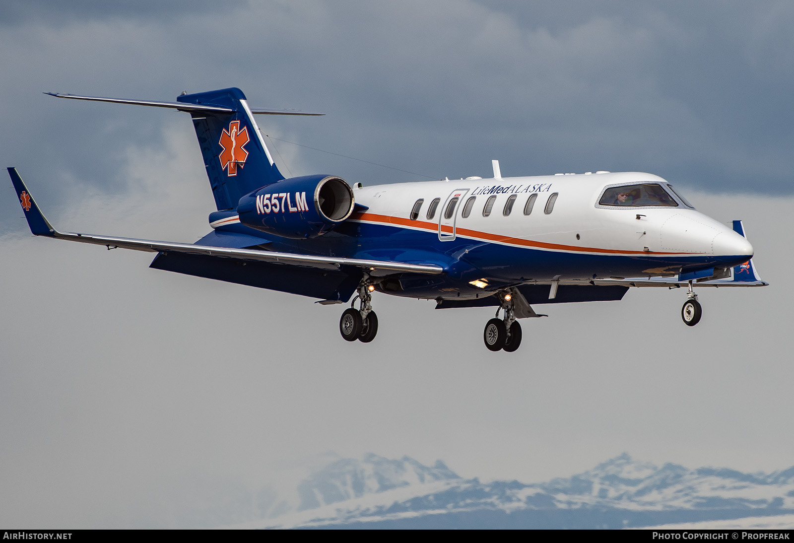 Aircraft Photo of N557LM | Learjet 45 | LifeMed Alaska | AirHistory.net #687367