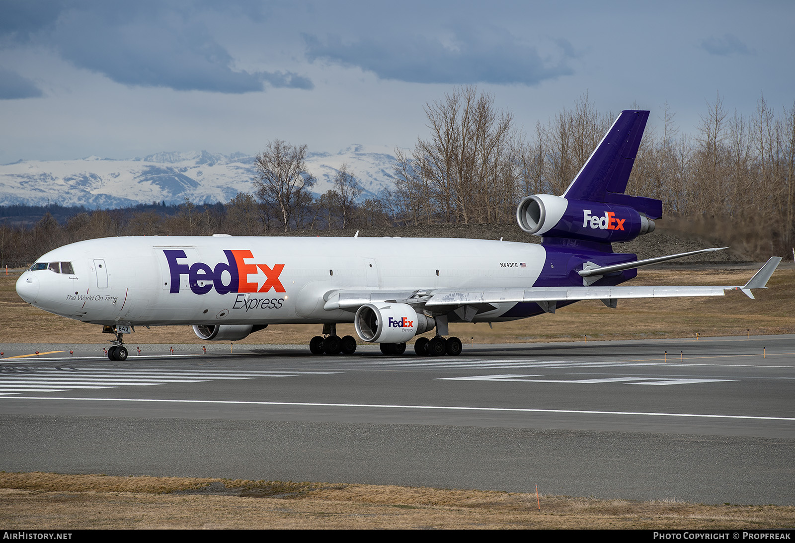 Aircraft Photo of N643FE | McDonnell Douglas MD-11F | FedEx Express - Federal Express | AirHistory.net #687390