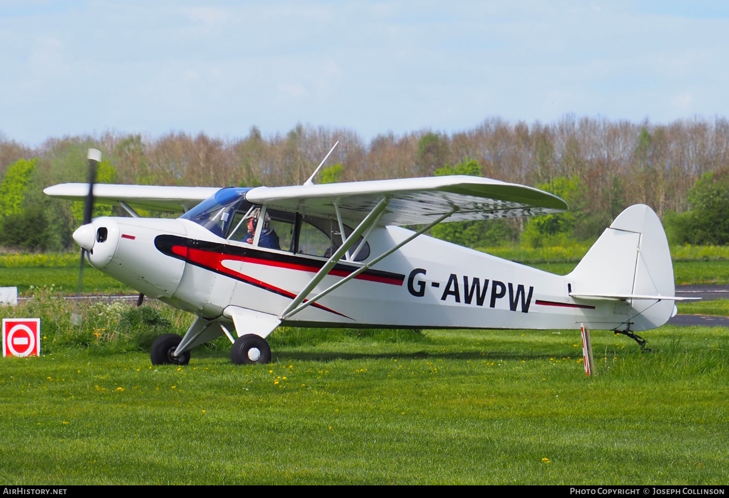 Aircraft Photo of G-AWPW | Piper PA-12 Super Cruiser | AirHistory.net #687404