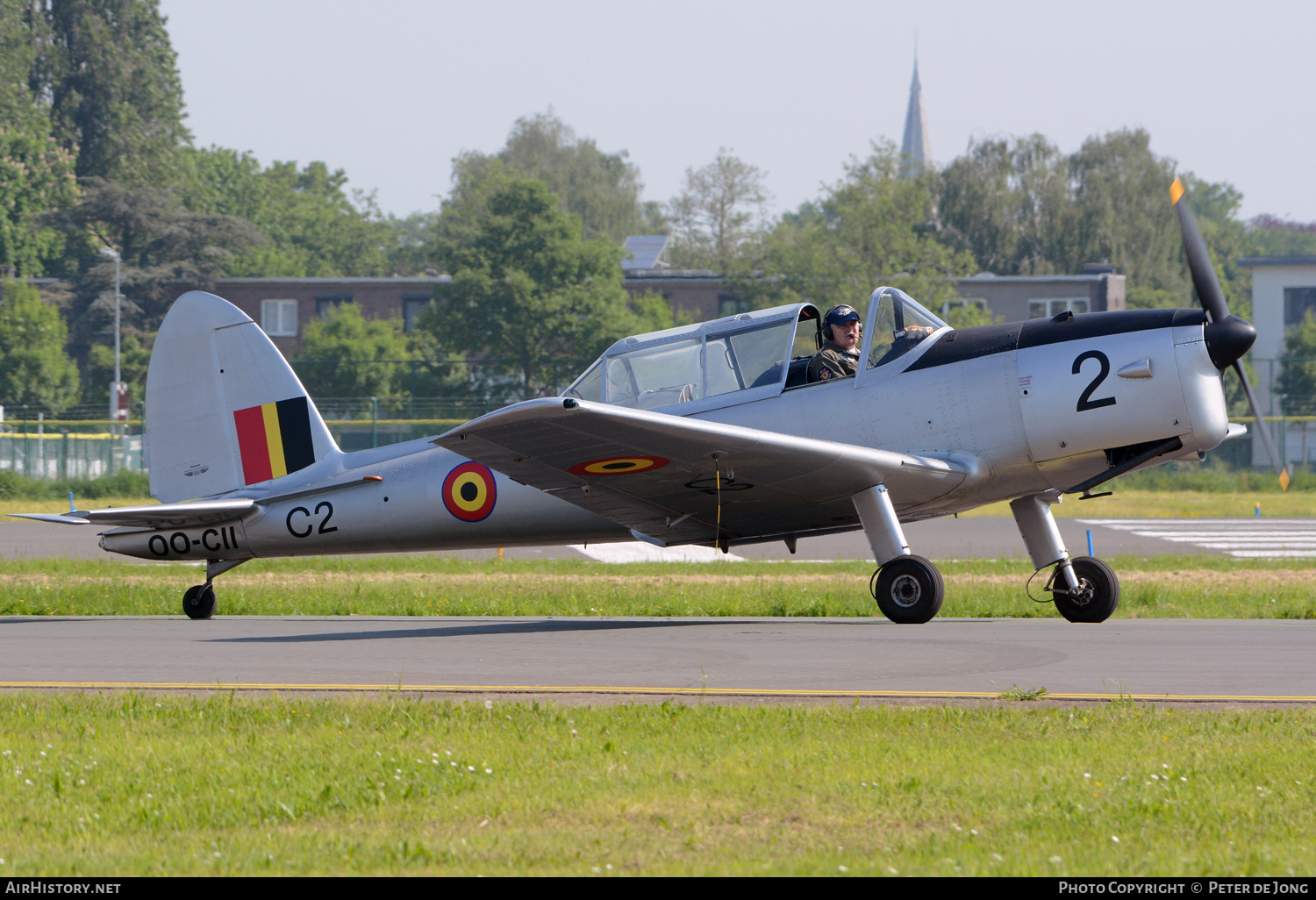 Aircraft Photo of OO-CII / C-2 | De Havilland Canada DHC-1 Chipmunk Mk22 | Belgium - Air Force | AirHistory.net #687408