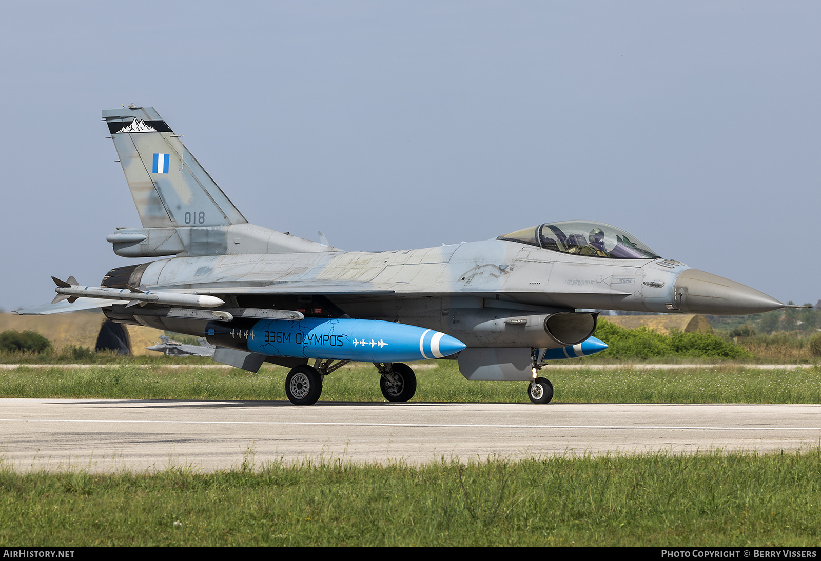 Aircraft Photo of 018 | Lockheed Martin F-16C Fighting Falcon | Greece - Air Force | AirHistory.net #687411