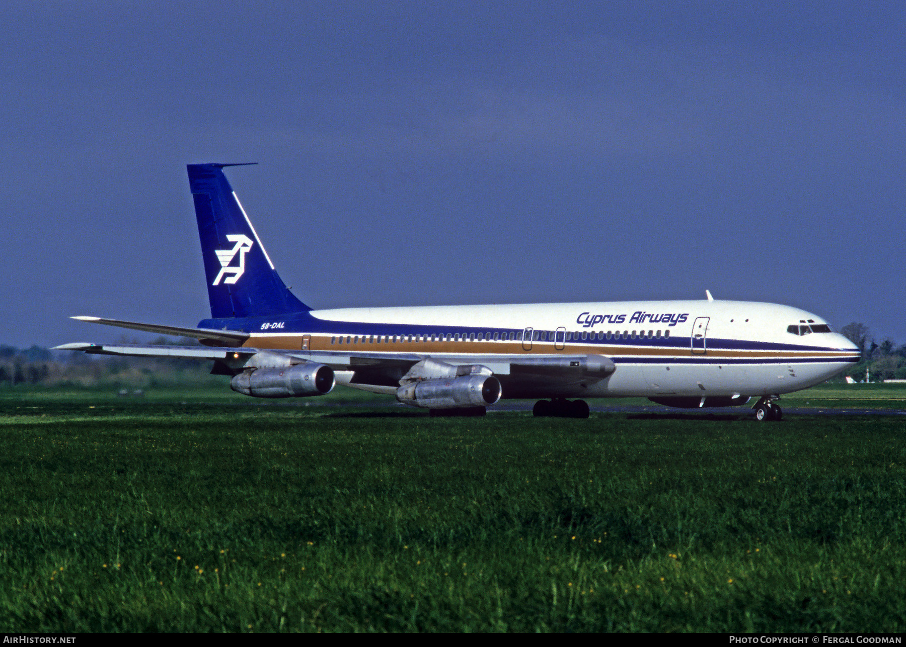 Aircraft Photo of 5B-DAL | Boeing 707-123B | Cyprus Airways | AirHistory.net #687429