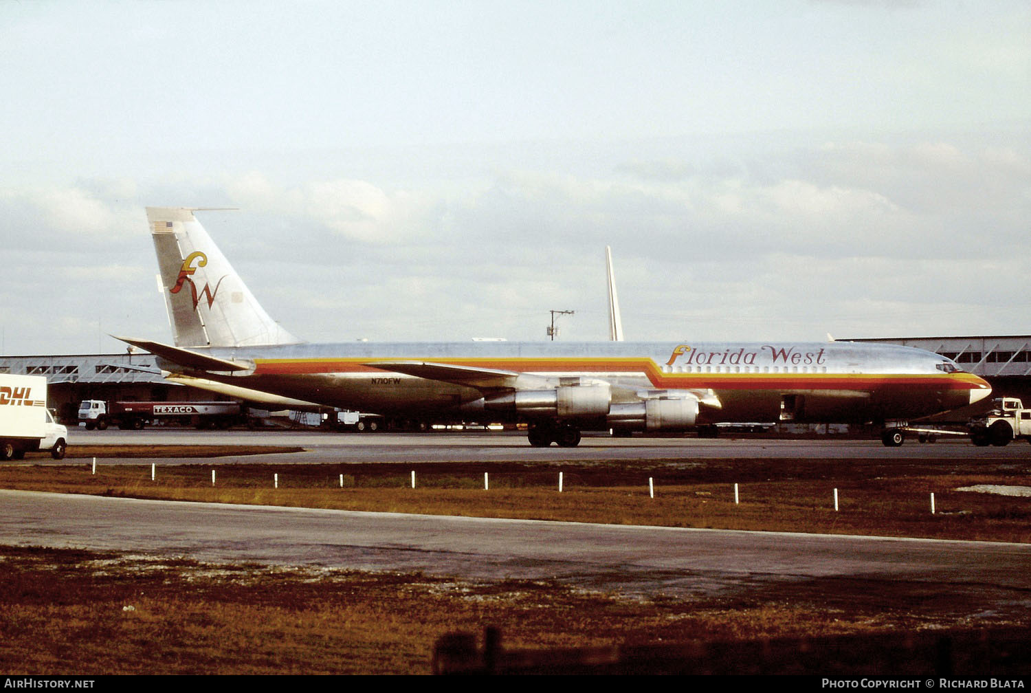 Aircraft Photo of N710FW | Boeing 707-321C | Florida West Airlines | AirHistory.net #687435