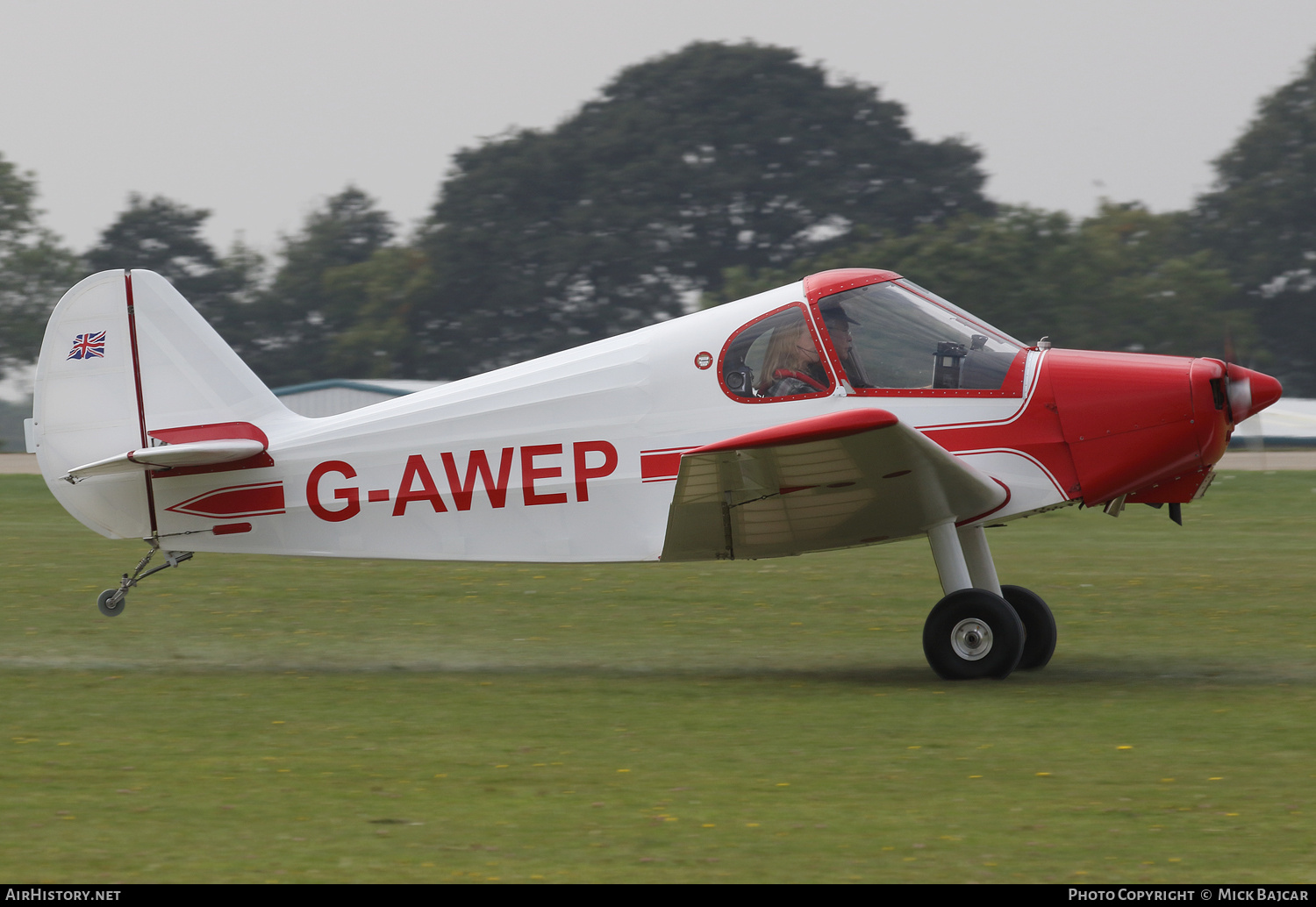 Aircraft Photo of G-AWEP | CAB GY-201 Minicab/JB-01 | AirHistory.net #687439