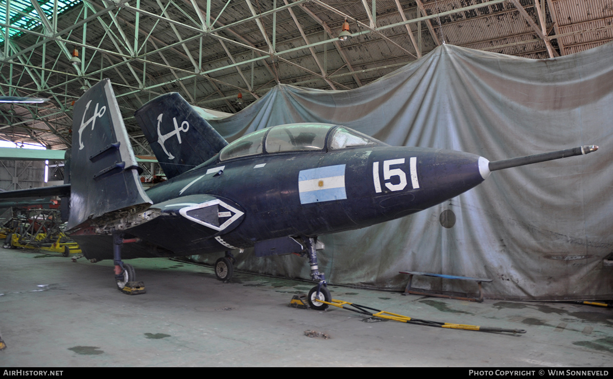 Aircraft Photo of 0516 | Grumman F9F-8T Panther | Argentina - Navy | AirHistory.net #687440