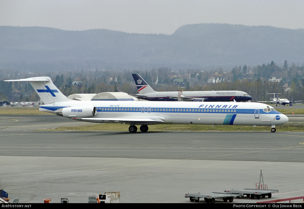 Aircraft Photo of OH-LPE | McDonnell Douglas MD-83 (DC-9-83) | Finnair | AirHistory.net #687458