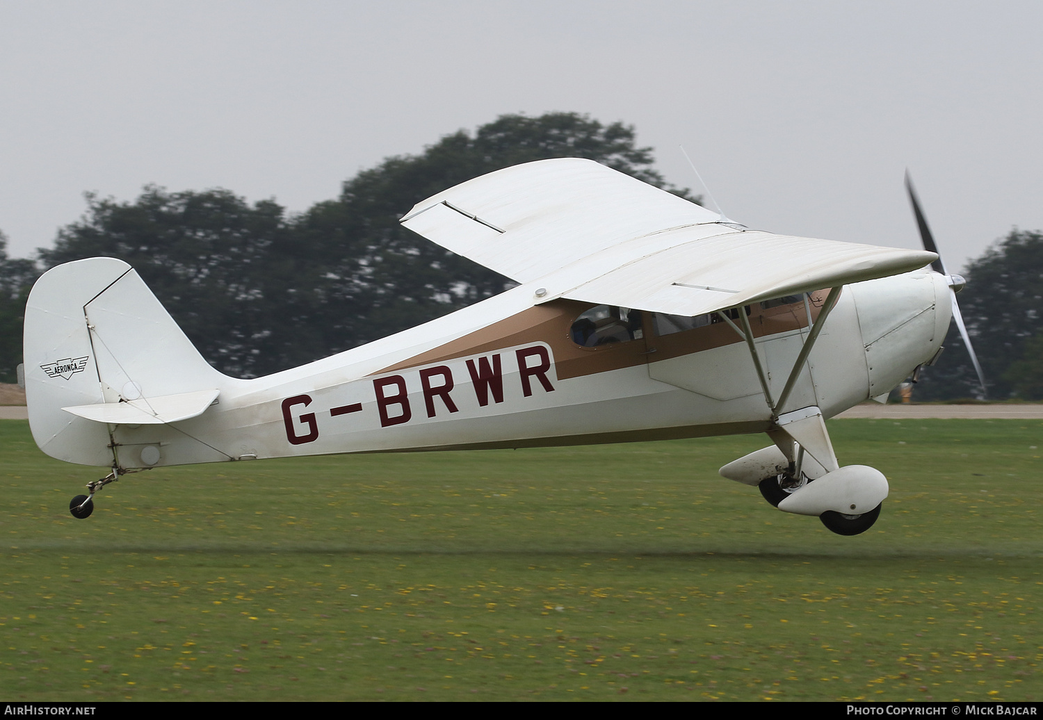 Aircraft Photo of G-BRWR | Aeronca 11AC Chief | AirHistory.net #687467