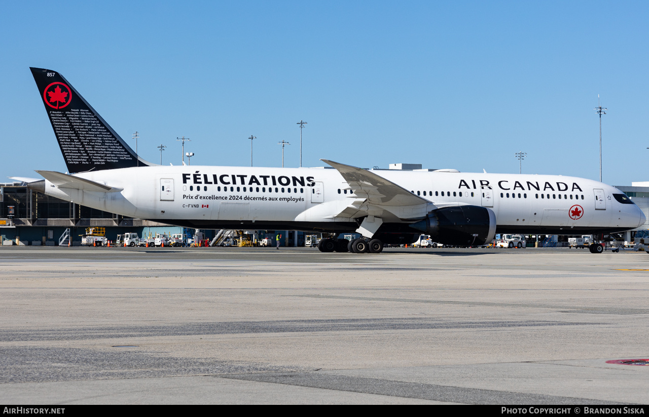 Aircraft Photo of C-FVNB | Boeing 787-9 Dreamliner | Air Canada | AirHistory.net #687473