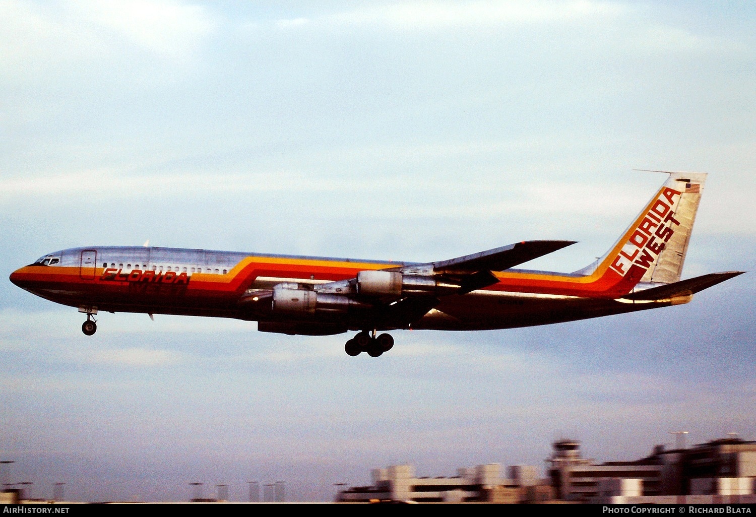 Aircraft Photo of N720FW | Boeing 707-351C | Florida West Airlines | AirHistory.net #687476