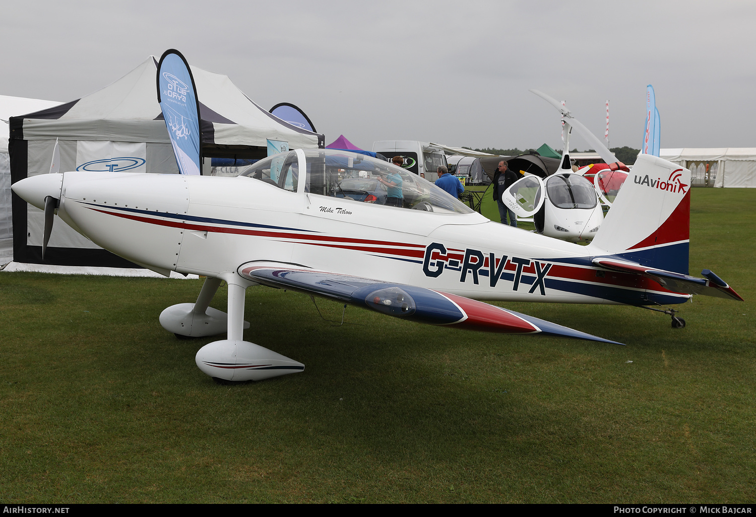Aircraft Photo of G-RVTX | Van's RV-8 | AirHistory.net #687478