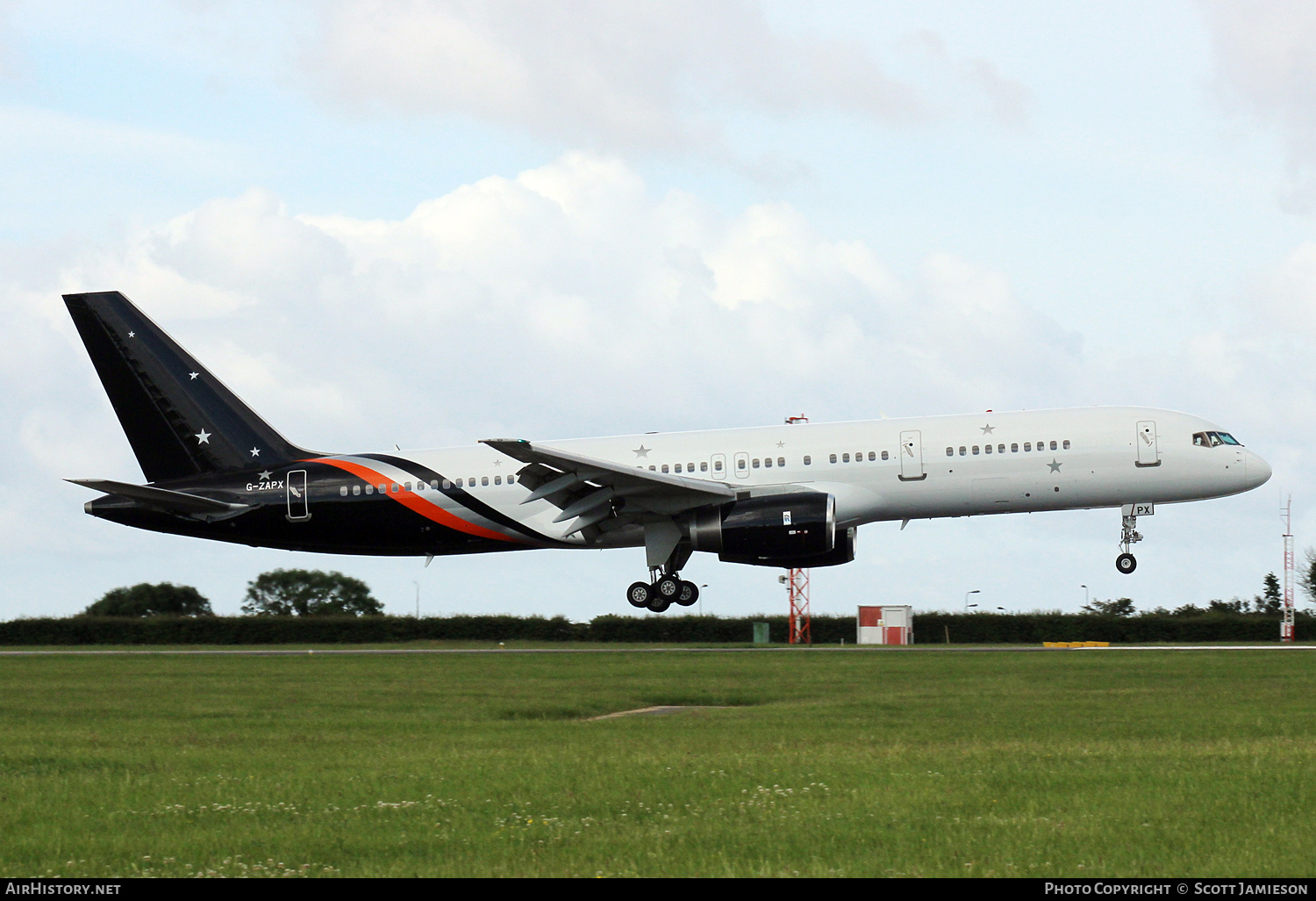 Aircraft Photo of G-ZAPX | Boeing 757-256 | Titan Airways | AirHistory.net #687514