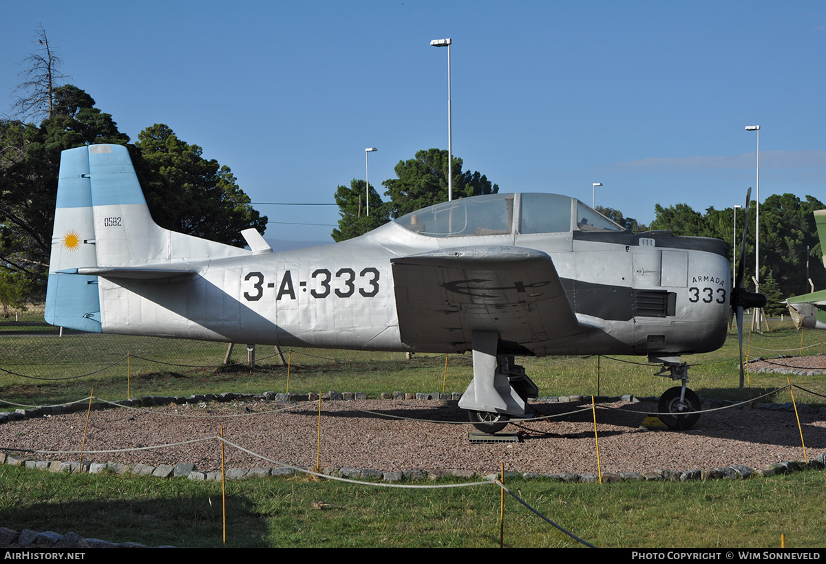 Aircraft Photo of 0582 | North American T-28S Fennec | Argentina - Navy | AirHistory.net #687520