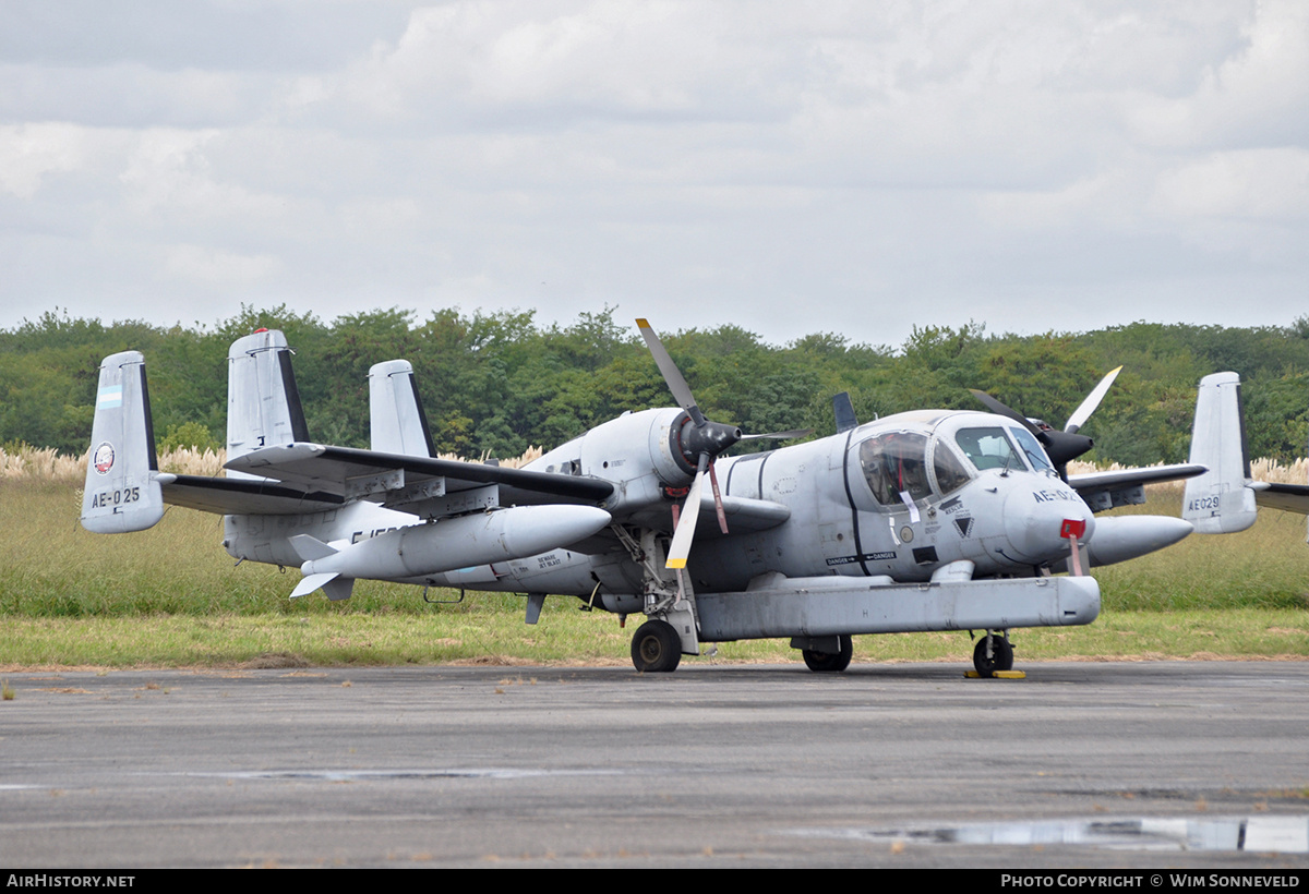 Aircraft Photo of AE-025 | Grumman OV-1D Mohawk | Argentina - Army | AirHistory.net #687532