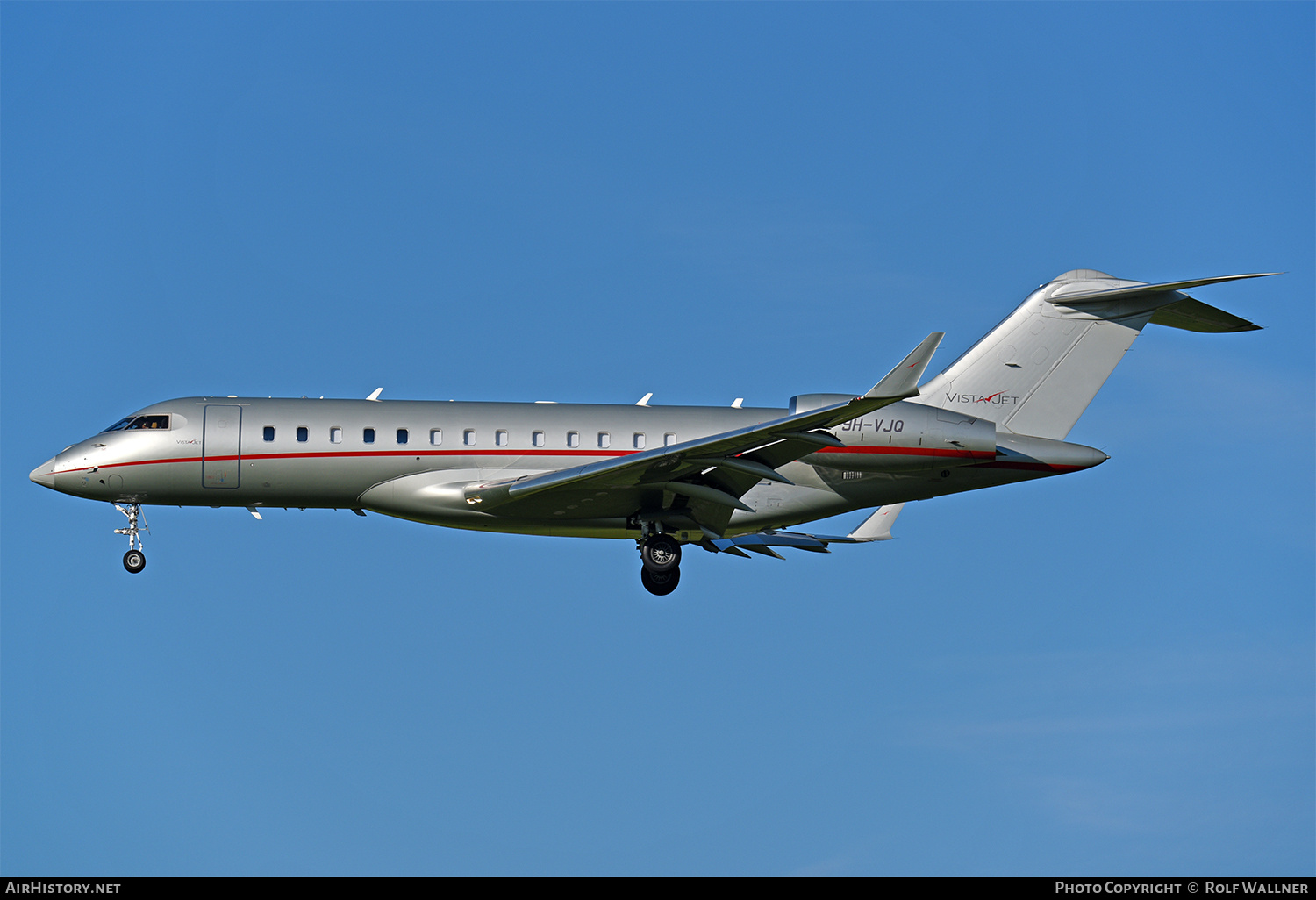 Aircraft Photo of 9H-VJQ | Bombardier Global 6000 (BD-700-1A10) | VistaJet | AirHistory.net #687543