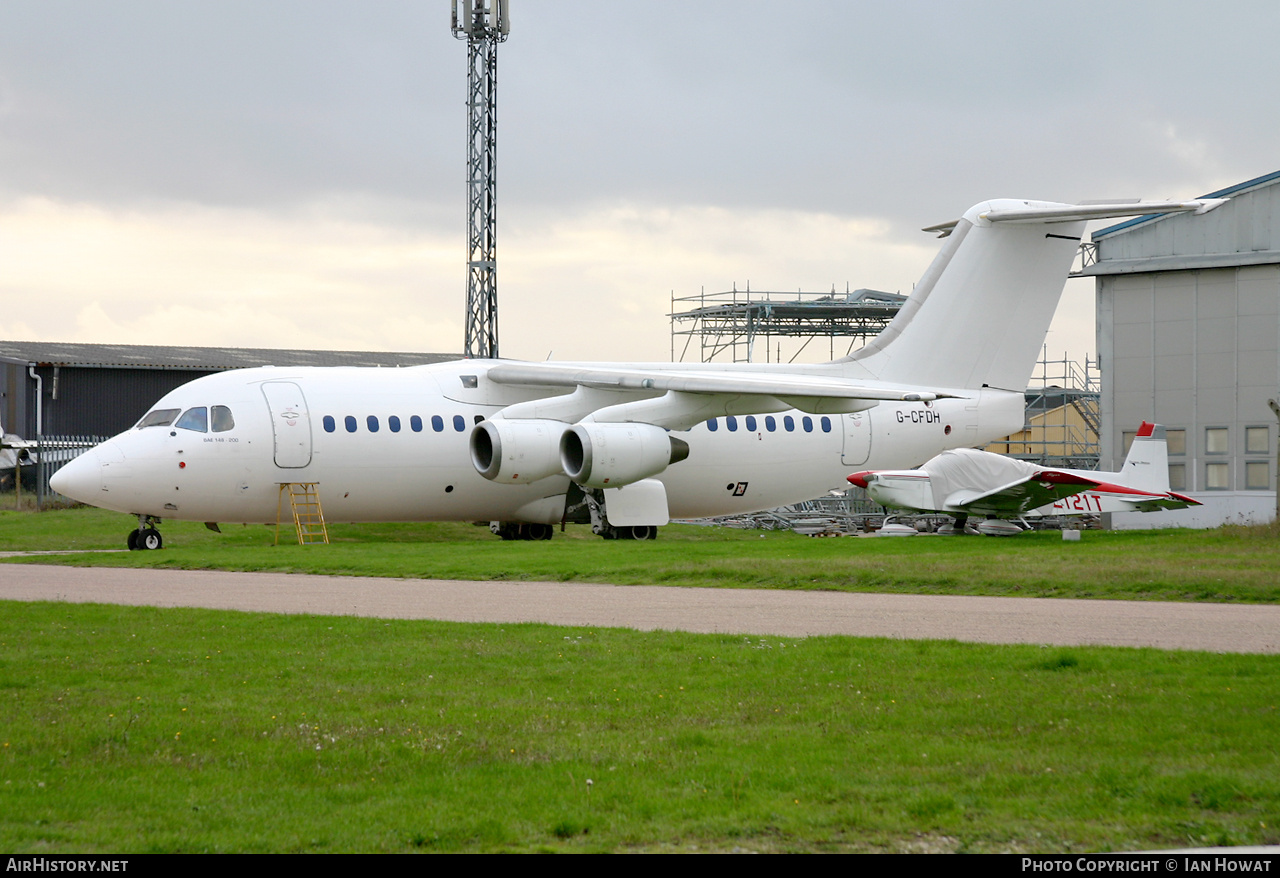Aircraft Photo of G-CFDH | British Aerospace BAe-146-200 | AirHistory.net #687571