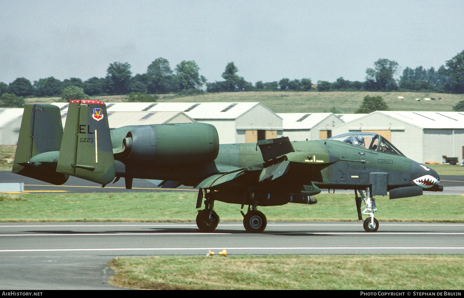 Aircraft Photo of 80-0223 / AF80-223 | Fairchild A-10A Thunderbolt II | USA - Air Force | AirHistory.net #687574