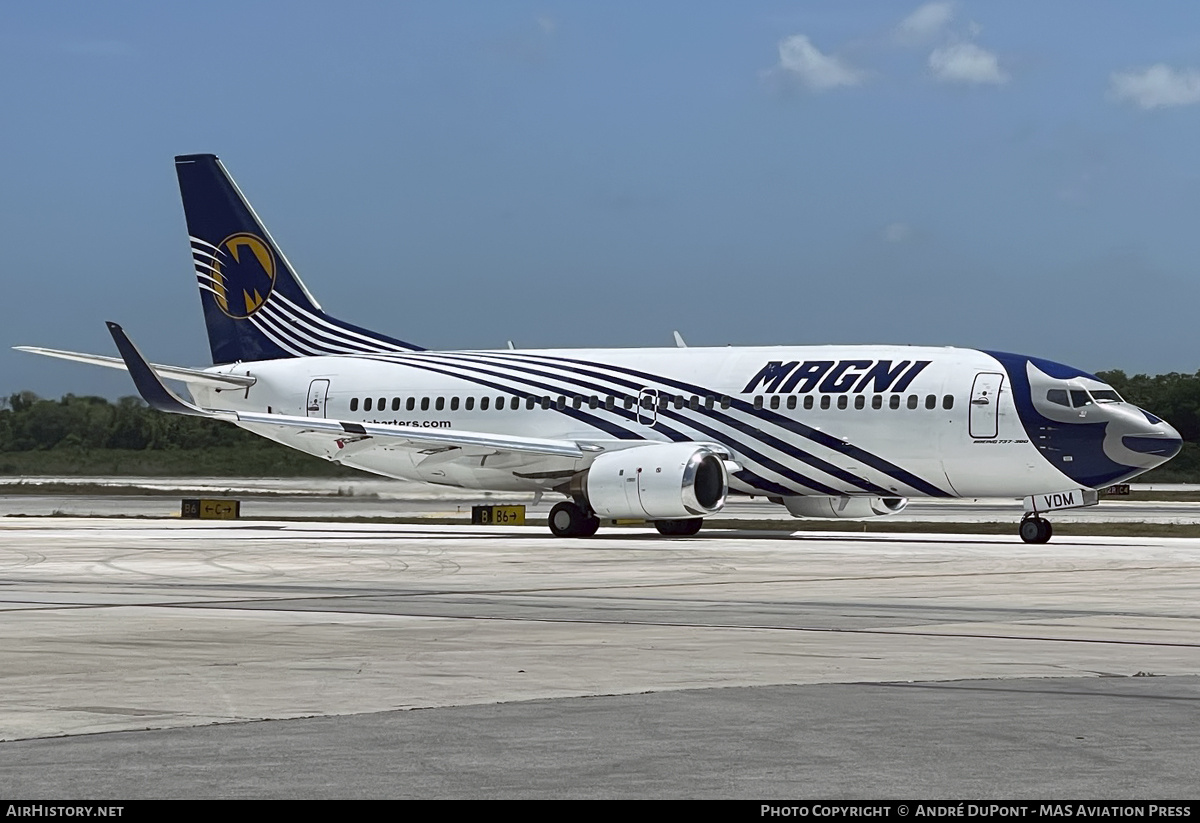 Aircraft Photo of XA-VDM | Boeing 737-3H4 | Magnicharters | AirHistory.net #687579