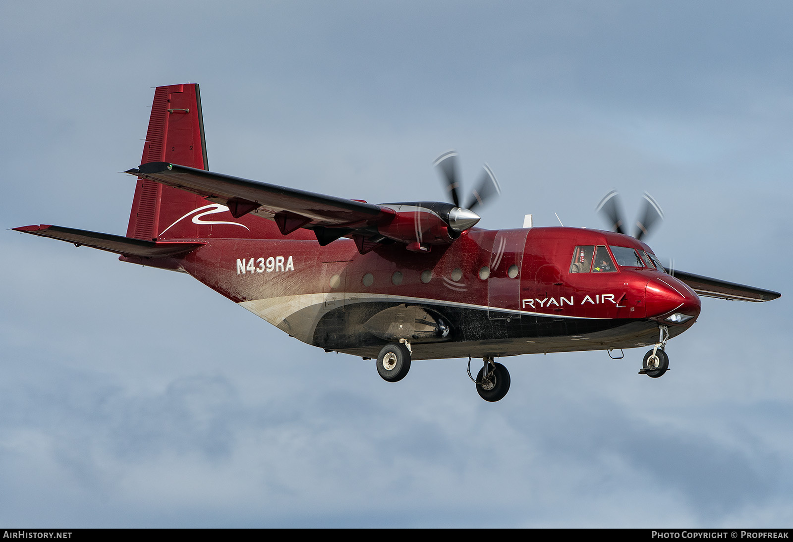 Aircraft Photo of N439RA | CASA C-212-200 Aviocar | Ryan Air | AirHistory.net #687586