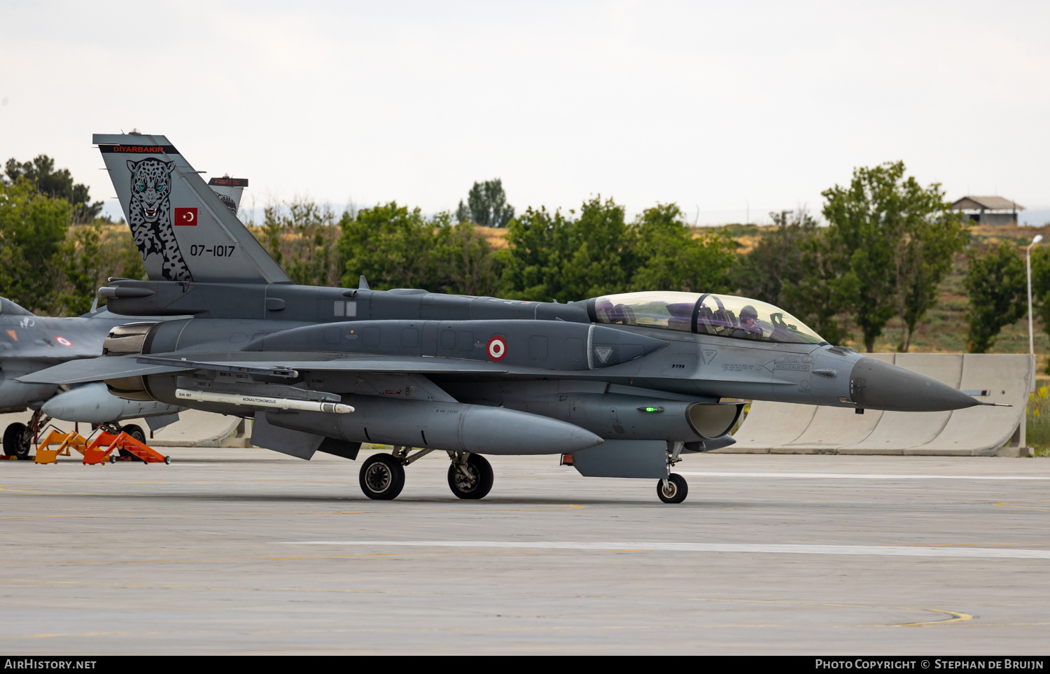 Aircraft Photo of 07-1017 | Lockheed Martin F-16D Fighting Falcon | Turkey - Air Force | AirHistory.net #687595
