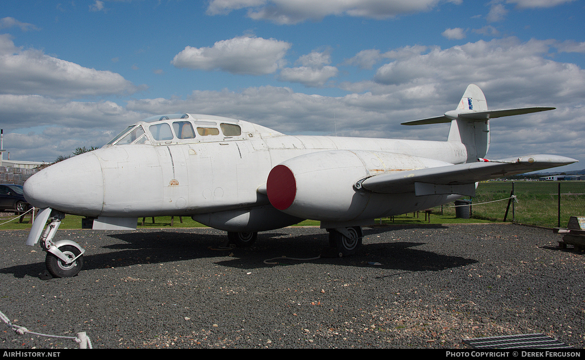 Aircraft Photo of VW453 | Gloster Meteor T7 | UK - Air Force | AirHistory.net #687601
