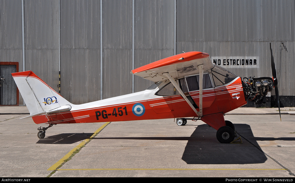 Aircraft Photo of PG-451 | Aero Boero AB-180RVR | Argentina - Air Force | AirHistory.net #687603