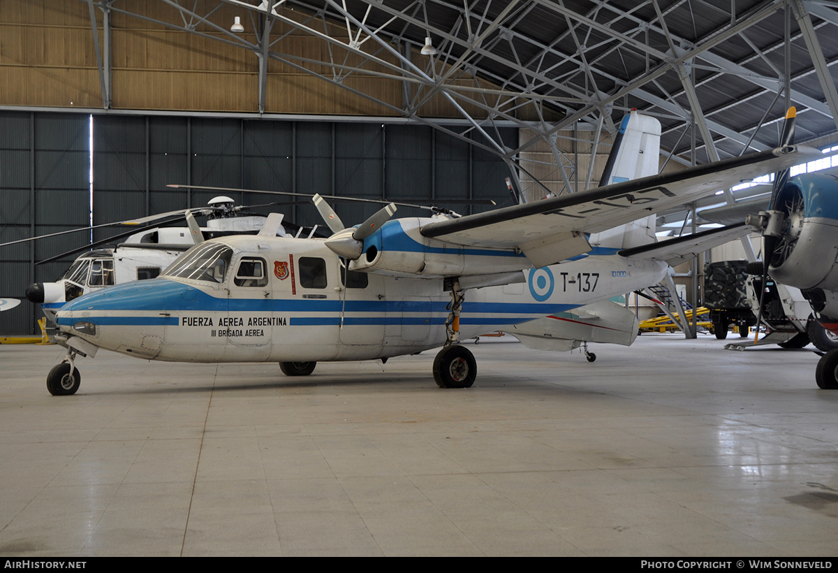 Aircraft Photo of T-137 | Aero Commander 500U Shrike Commander | Argentina - Air Force | AirHistory.net #687630
