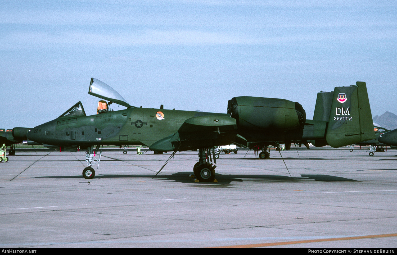 Aircraft Photo of 77-0224 / AF77-224 | Fairchild A-10A Thunderbolt II | USA - Air Force | AirHistory.net #687639