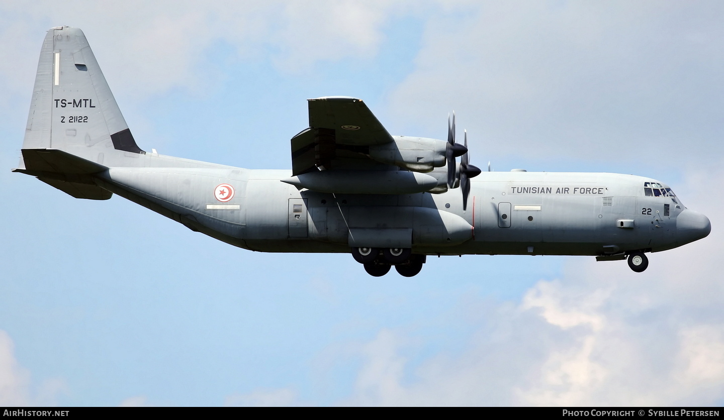 Aircraft Photo of Z21122 / TS-MTL | Lockheed Martin C-130J-30 Hercules | Tunisia - Air Force | AirHistory.net #687647