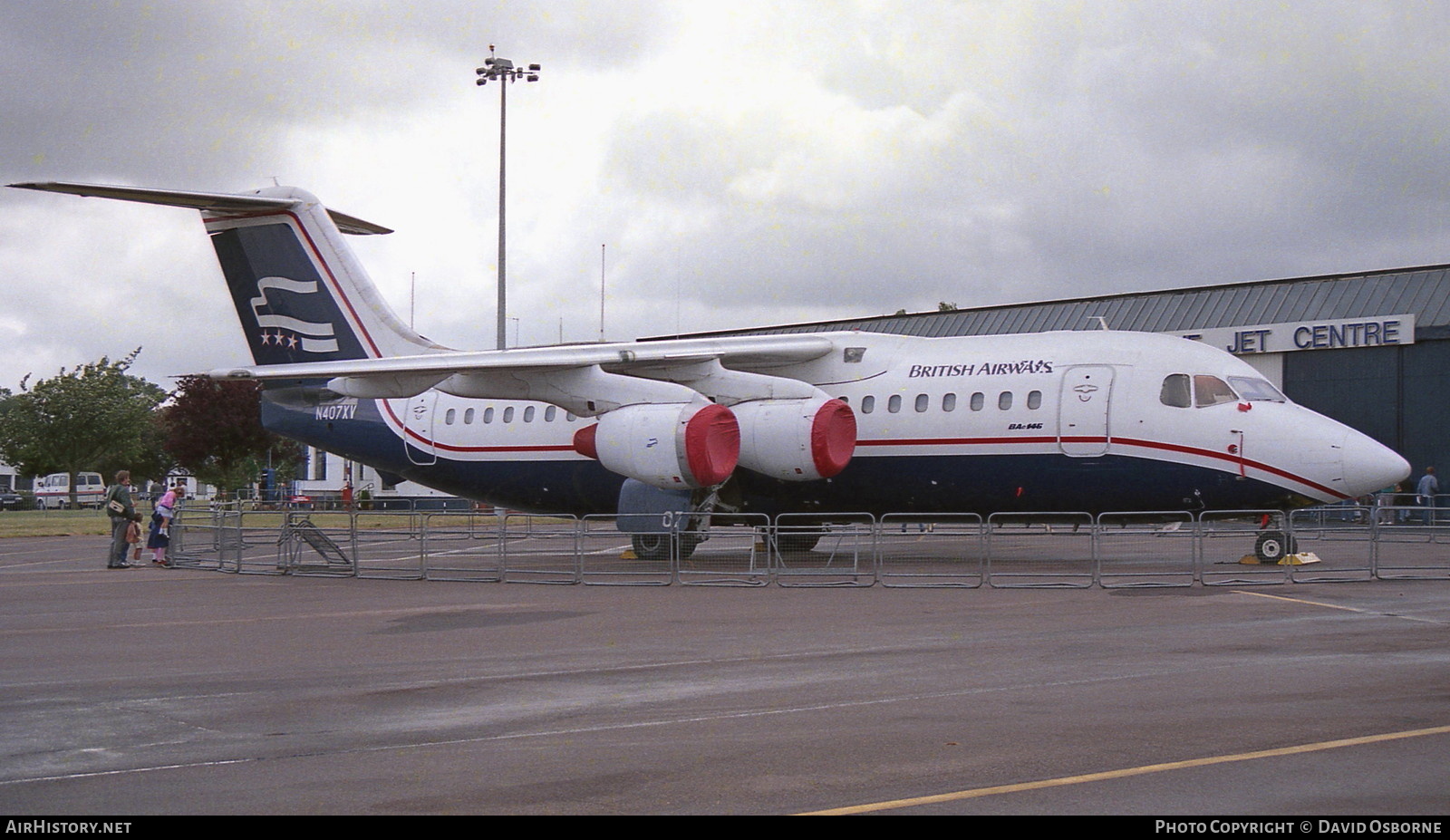 Aircraft Photo of N407XV | British Aerospace BAe-146-200 | British Airways | AirHistory.net #687660