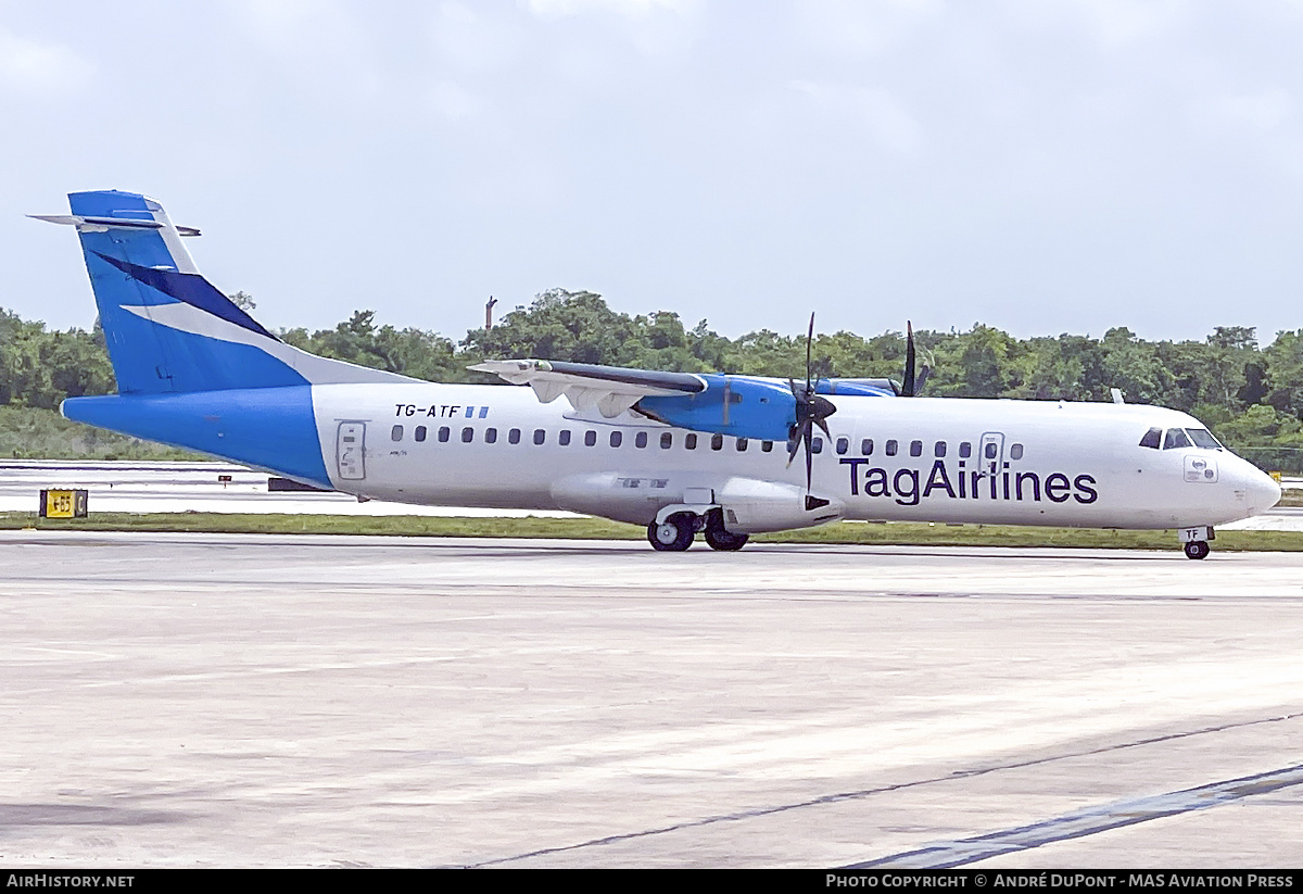 Aircraft Photo of TG-ATF | ATR ATR-72-212 | Transportes Aéreos Guatemaltecos - TAG Airlines | AirHistory.net #687666