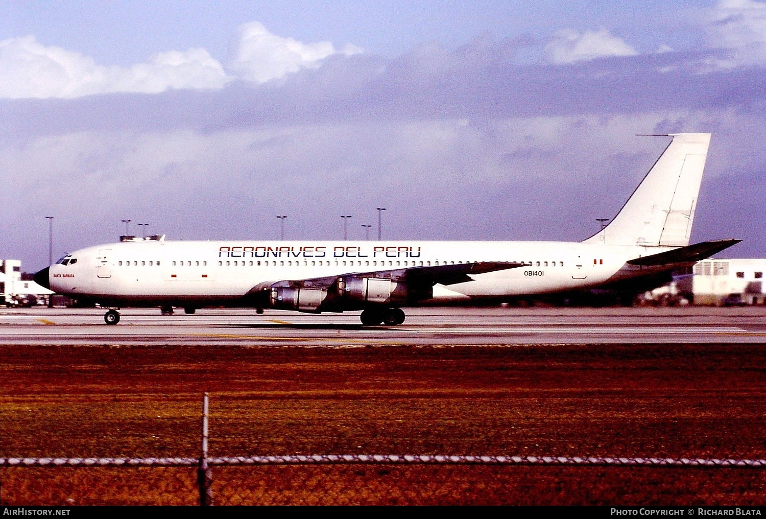 Aircraft Photo of OB-1401 | Boeing 707-351C | Aeronaves del Peru | AirHistory.net #687672