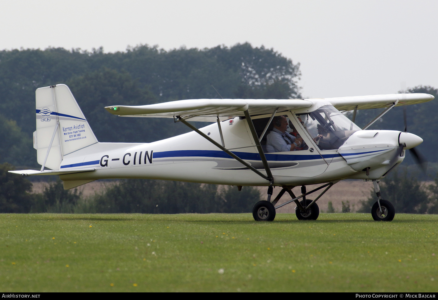 Aircraft Photo of G-CIIN | Comco Ikarus C42-FB100 | Kernan Aviation | AirHistory.net #687721