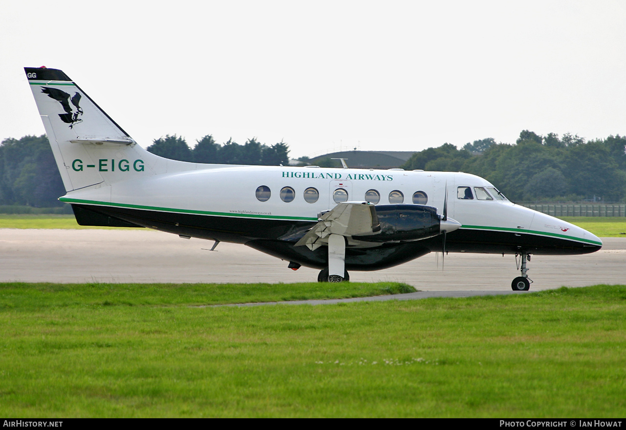 Aircraft Photo of G-EIGG | British Aerospace BAe-3112 Jetstream 31 | Highland Airways | AirHistory.net #687724