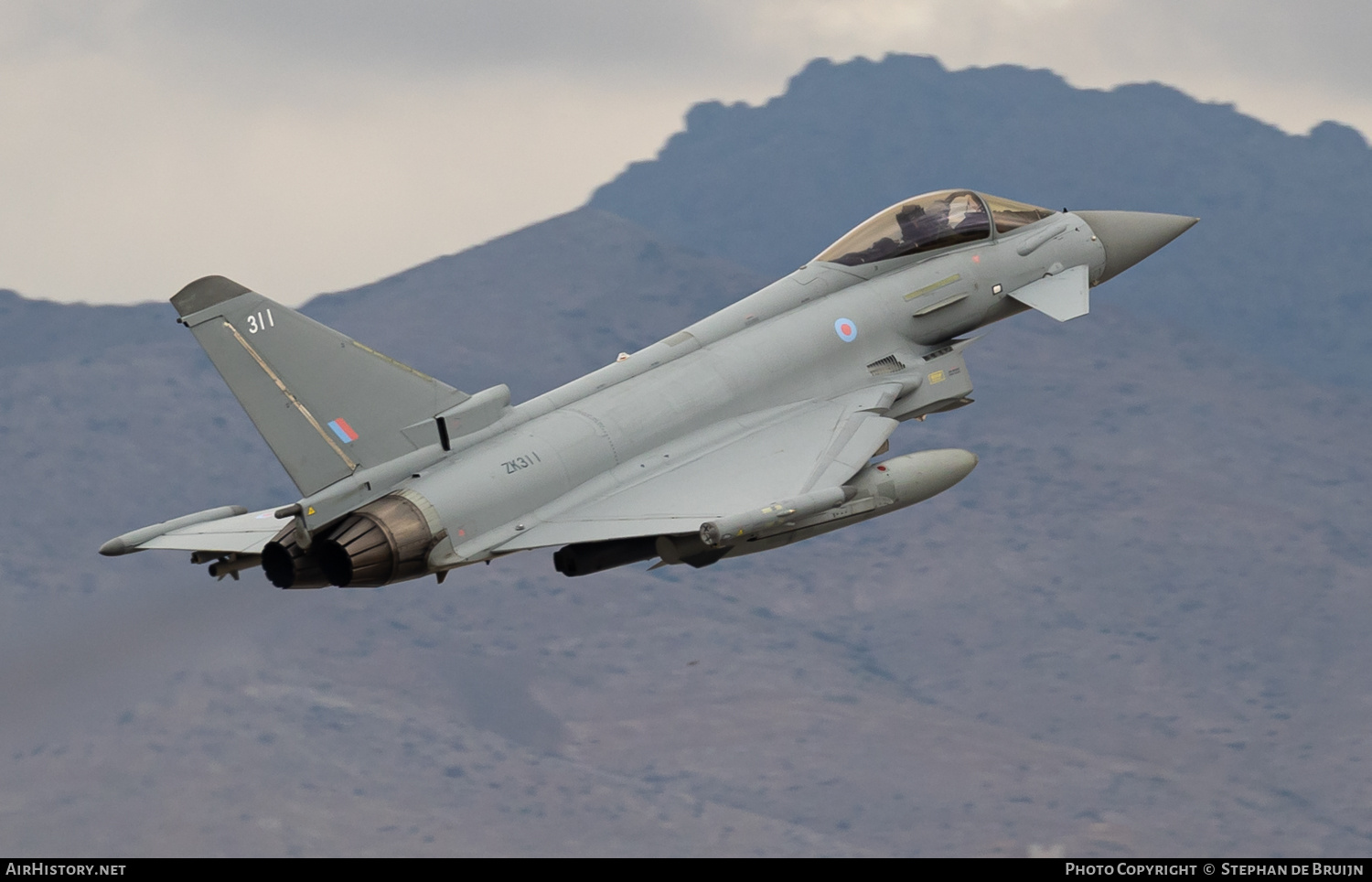 Aircraft Photo of ZK311 | Eurofighter EF-2000 Typhoon FGR4 | UK - Air Force | AirHistory.net #687726