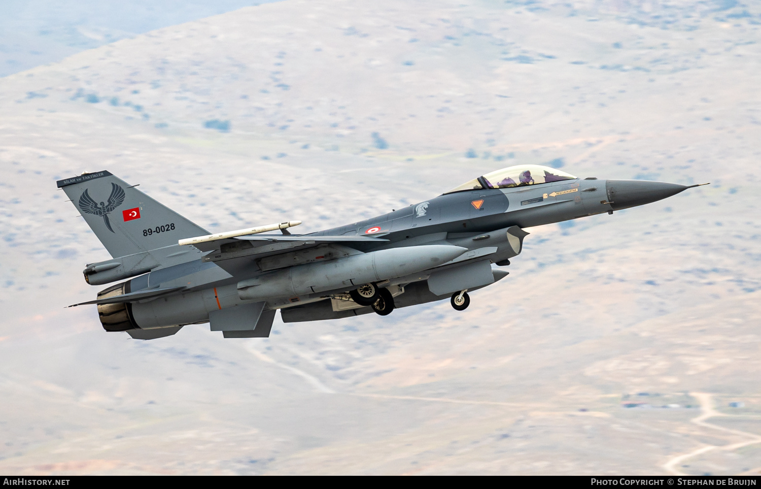 Aircraft Photo of 89-0028 | General Dynamics F-16CG Fighting Falcon | Turkey - Air Force | AirHistory.net #687748