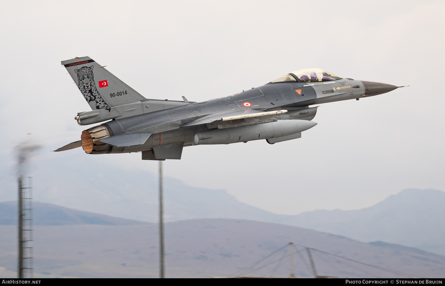 Aircraft Photo of 90-0014 | Lockheed Martin F-16C Fighting Falcon | Turkey - Air Force | AirHistory.net #687750