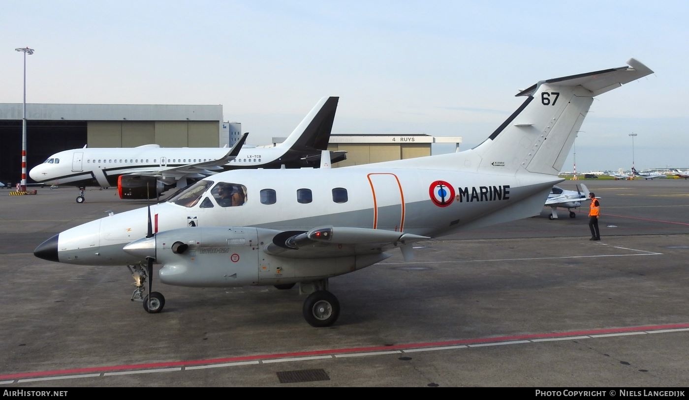 Aircraft Photo of 67 | Embraer EMB-121AN Xingu | France - Navy | AirHistory.net #687760