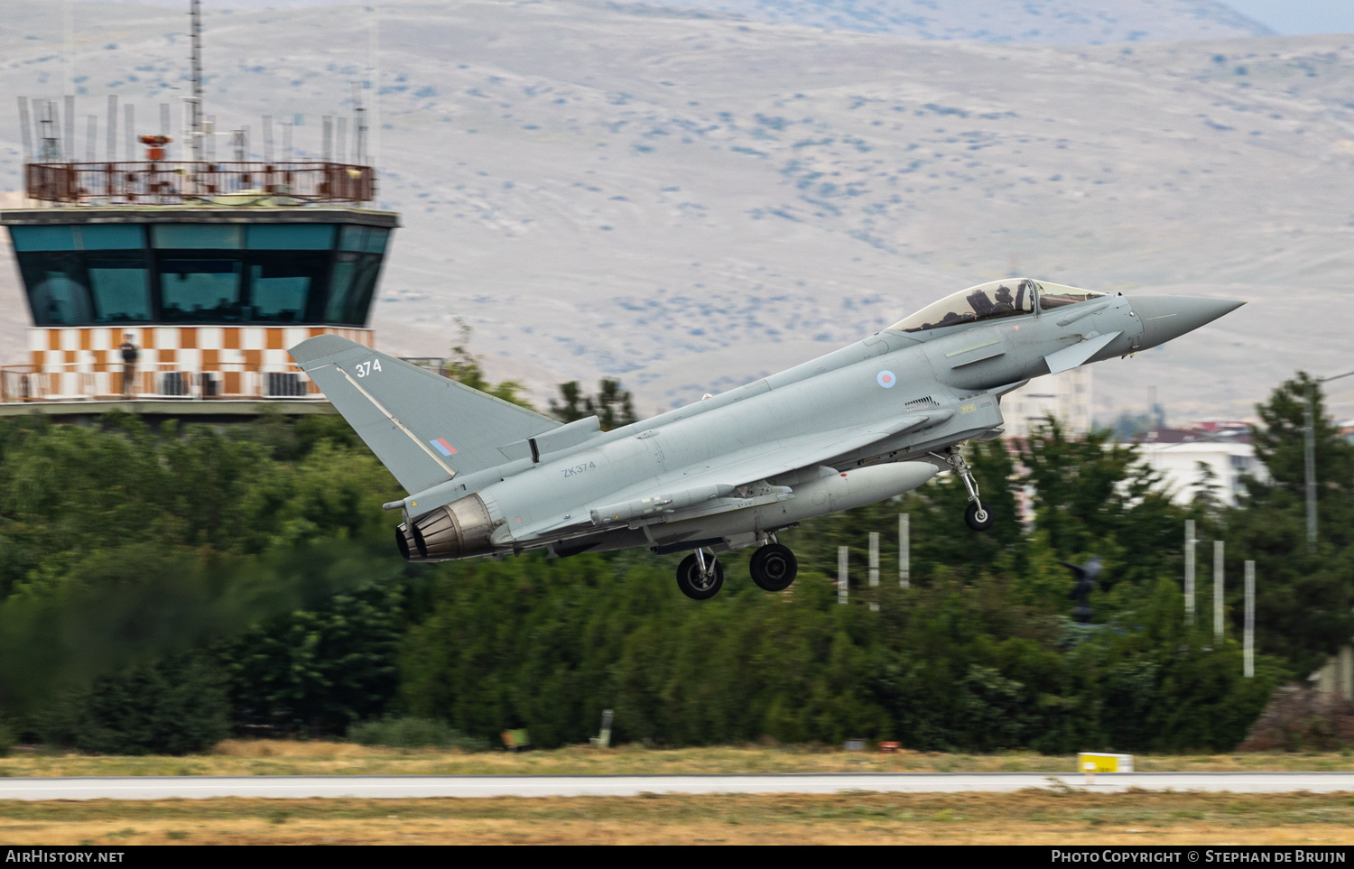 Aircraft Photo of ZK374 | Eurofighter EF-2000 Typhoon FGR4 | UK - Air Force | AirHistory.net #687762