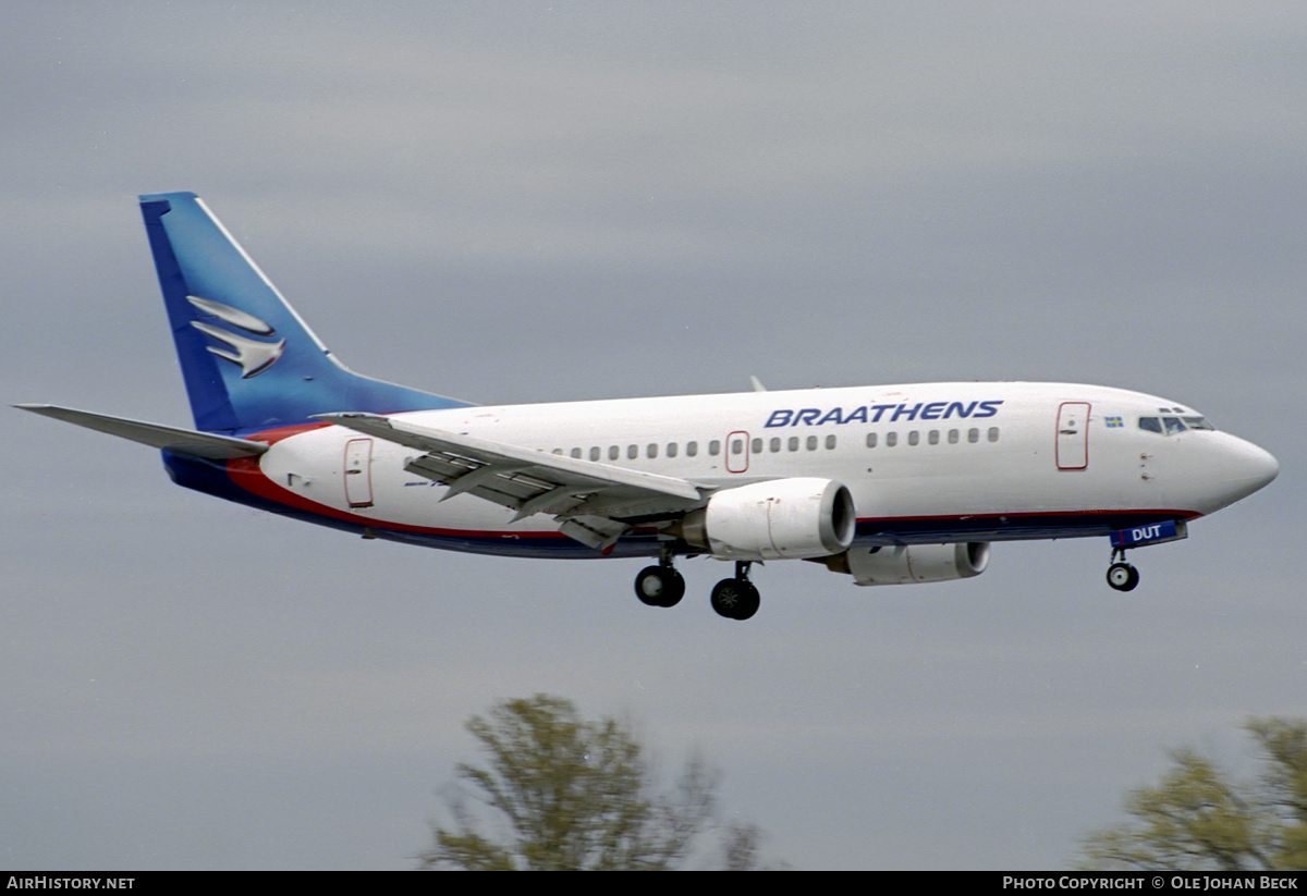 Aircraft Photo of SE-DUT | Boeing 737-548 | Braathens | AirHistory.net #687799