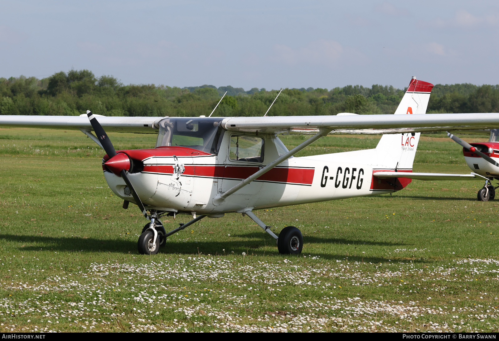 Aircraft Photo of G-CGFG | Cessna 152 | LAC Flying School | AirHistory.net #687804