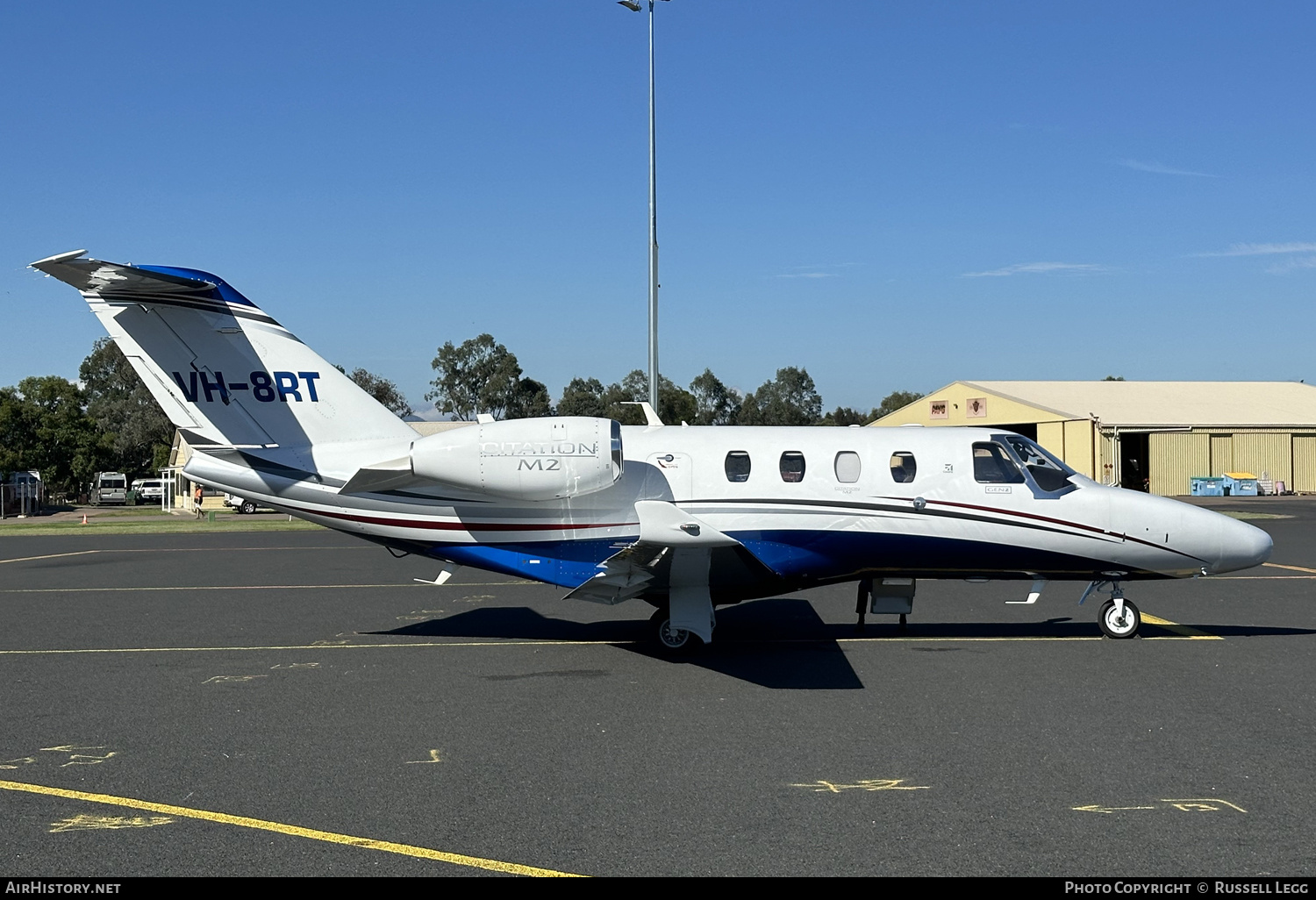 Aircraft Photo of VH-8RT | Cessna 525 CitationJet M2 | AirHistory.net #687820