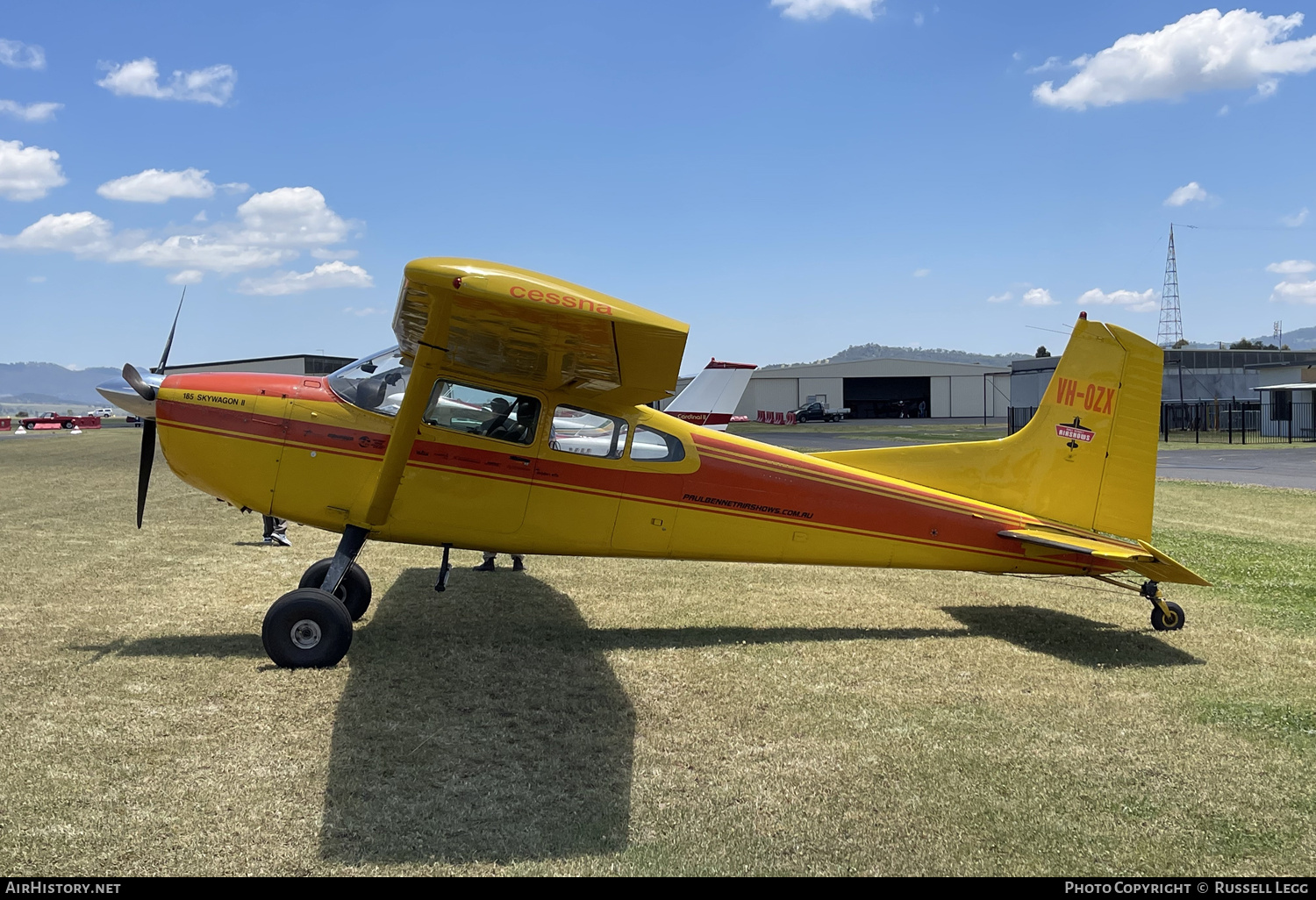 Aircraft Photo of VH-OZX | Cessna A185F Skywagon 185 | Paul Bennet Airshows | AirHistory.net #687827