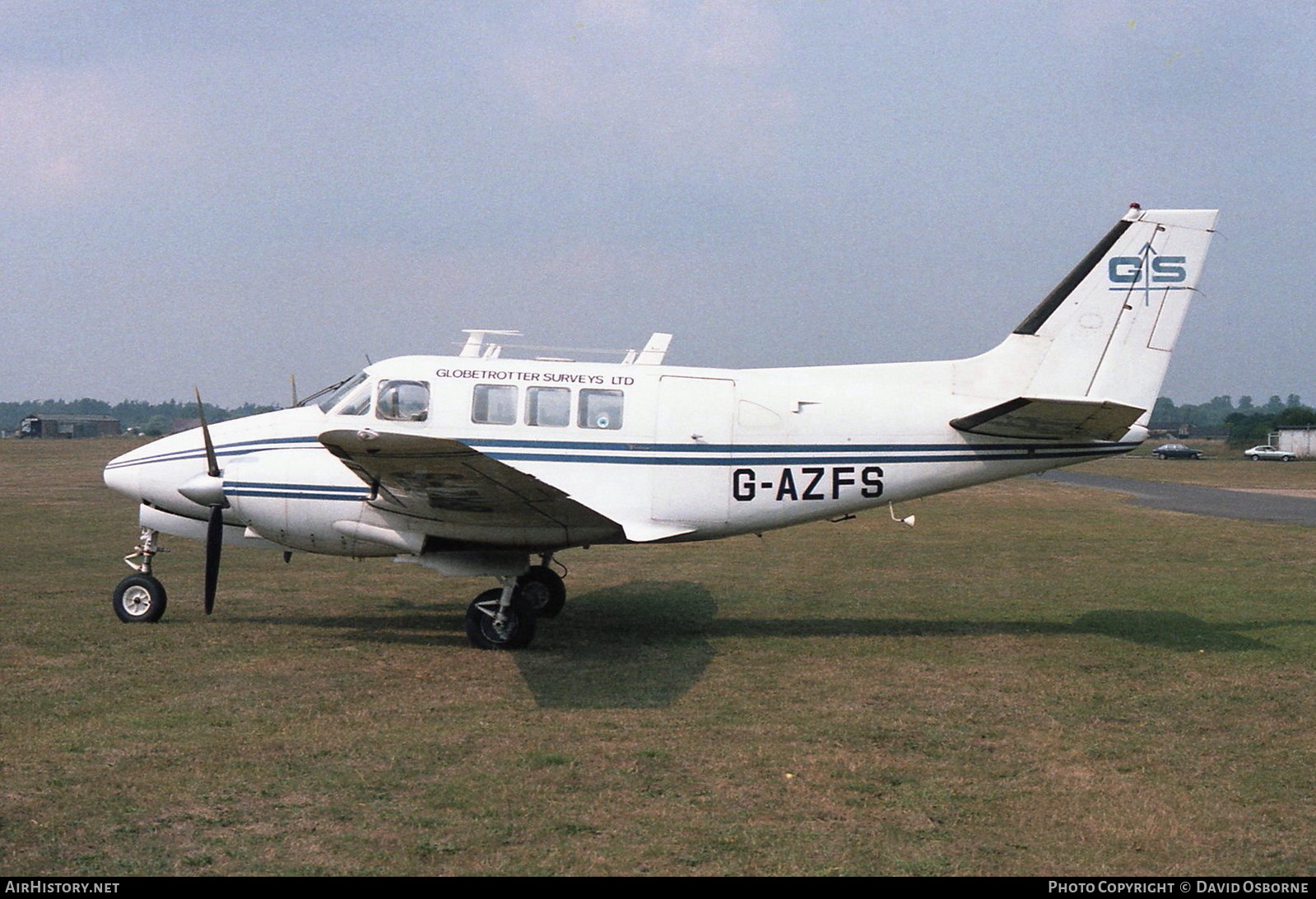 Aircraft Photo of G-AZFS | Beech 65-B80 Queen Air | Globetrotter Surveys | AirHistory.net #687833