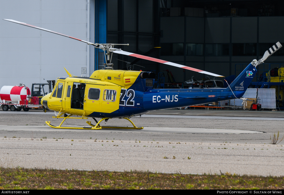 Aircraft Photo of EC-NJS | Bell 212 AH.1 | Pegasus Aviación | AirHistory.net #687838